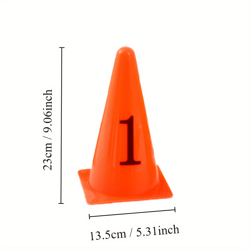 1-10 Number Training Cones Set with Bag-1