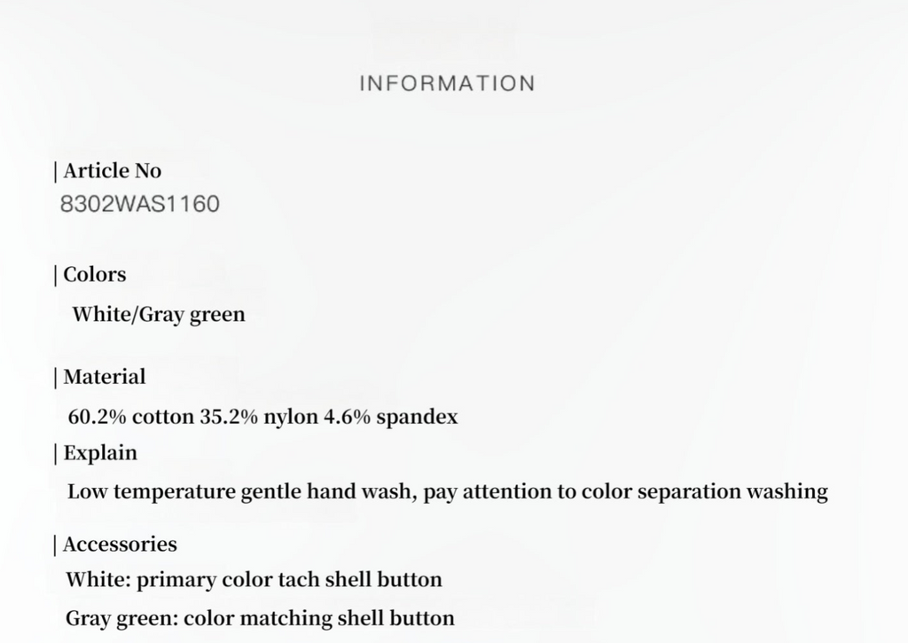 "Heart's Desire" high-end high-density nylon cotton drapes stylish all-match silhouette shirt