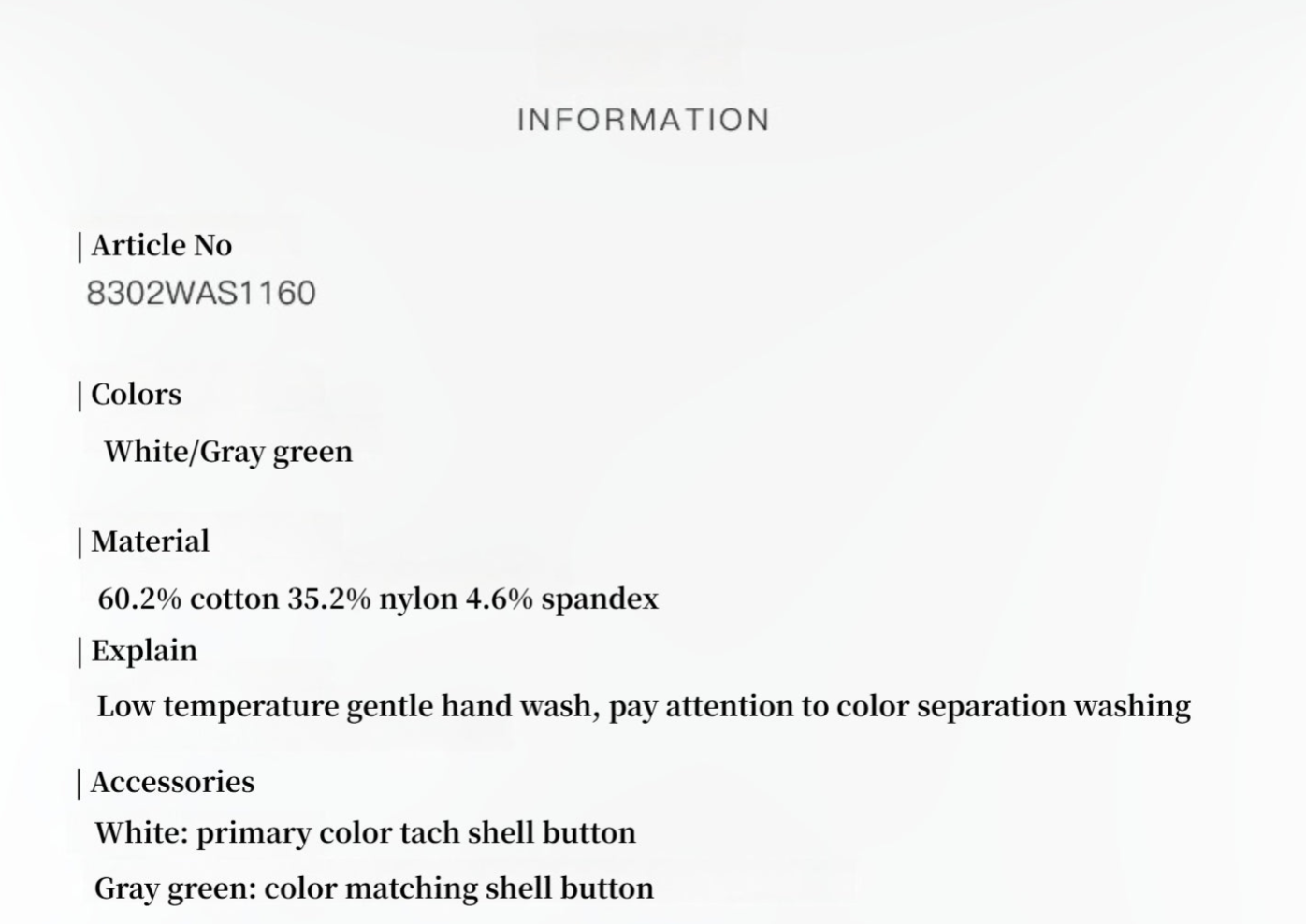 "Heart's Desire" high-end high-density nylon cotton drapes stylish all-match silhouette shirt