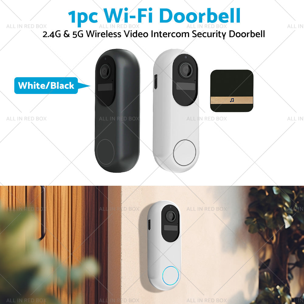 1080P WIFI Doorbell 2. 4G  and  5G Wireless Video Intercom Security Door Camera