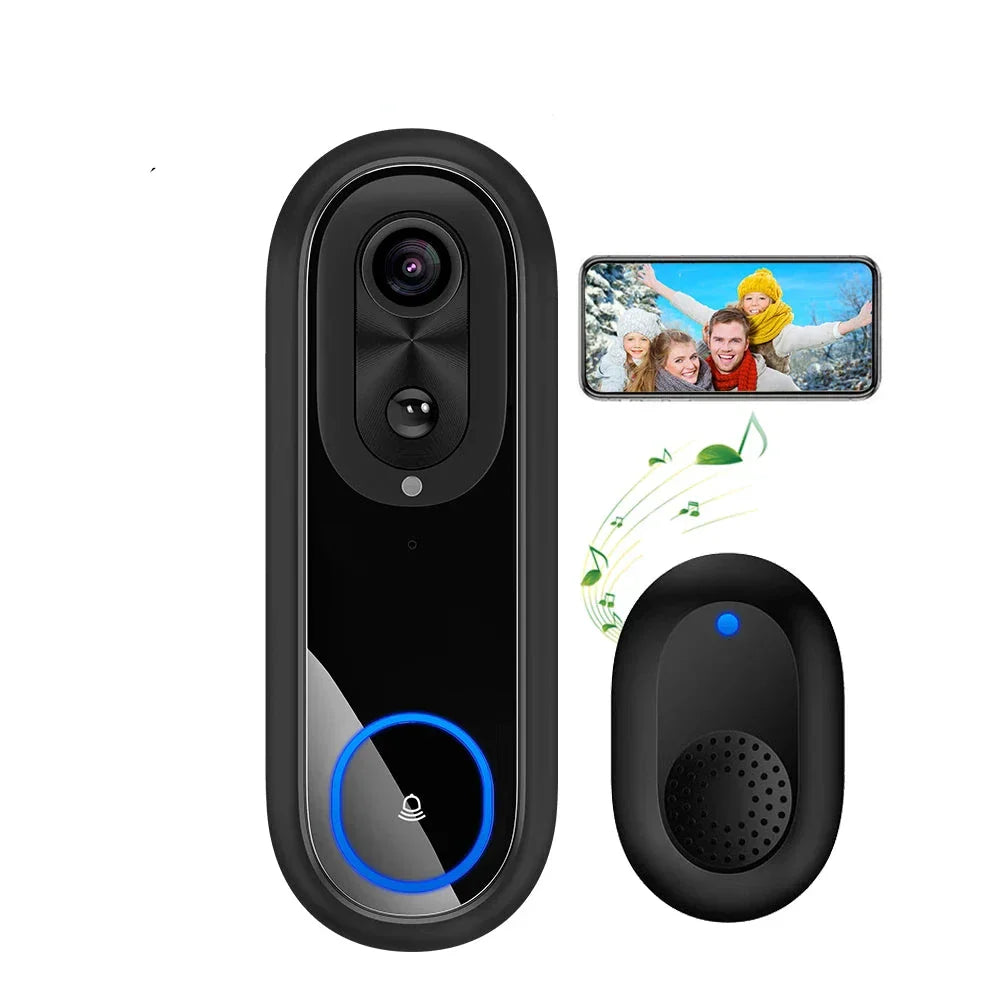 WiFi Video Doorbell Smart Camera (1080P)