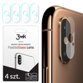 3MK HybridGlass FlexibleGlass Apple iPhone XS kamera védő üveg (4db) (3M001133)