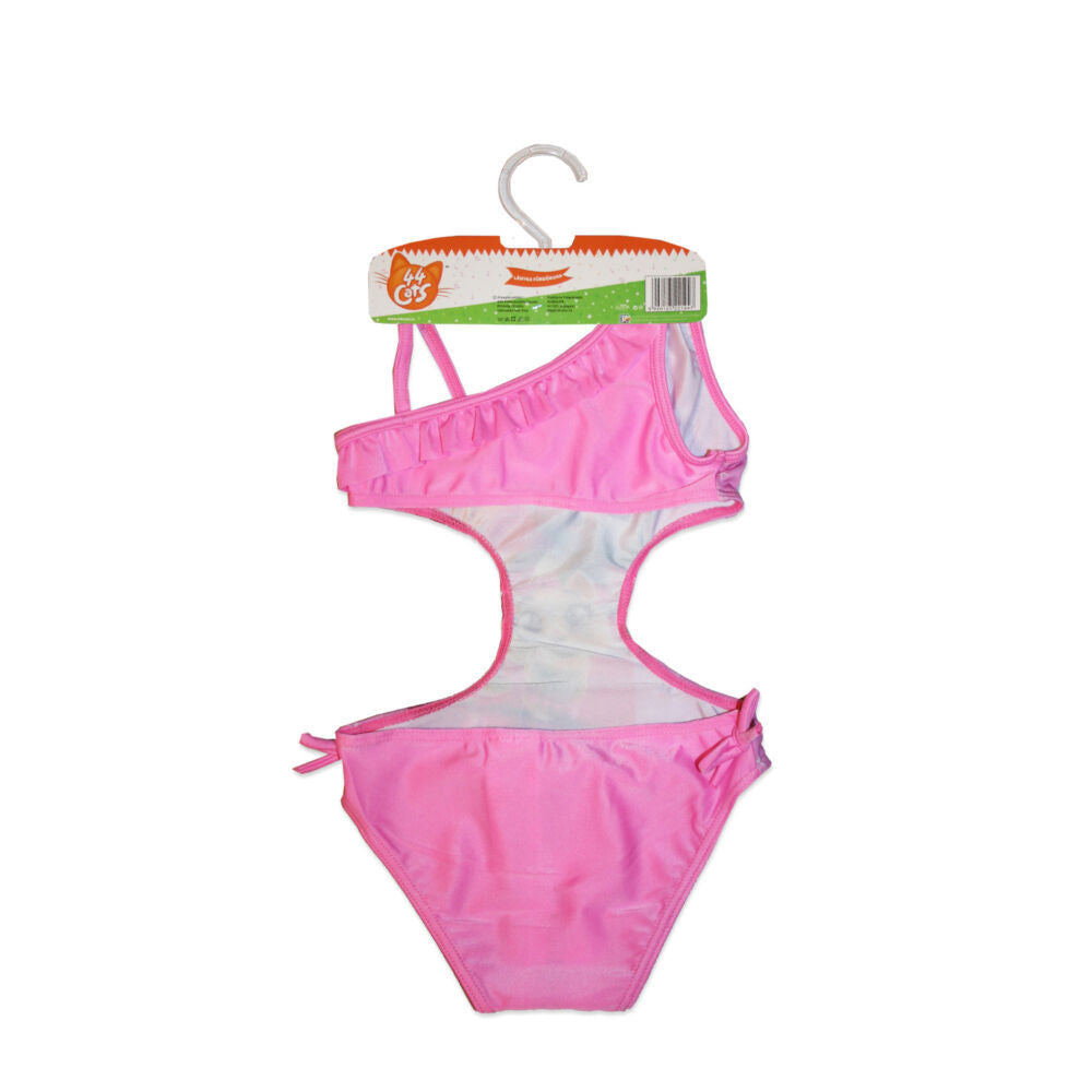 44 Kitten cat bikini for girls - pink - 116