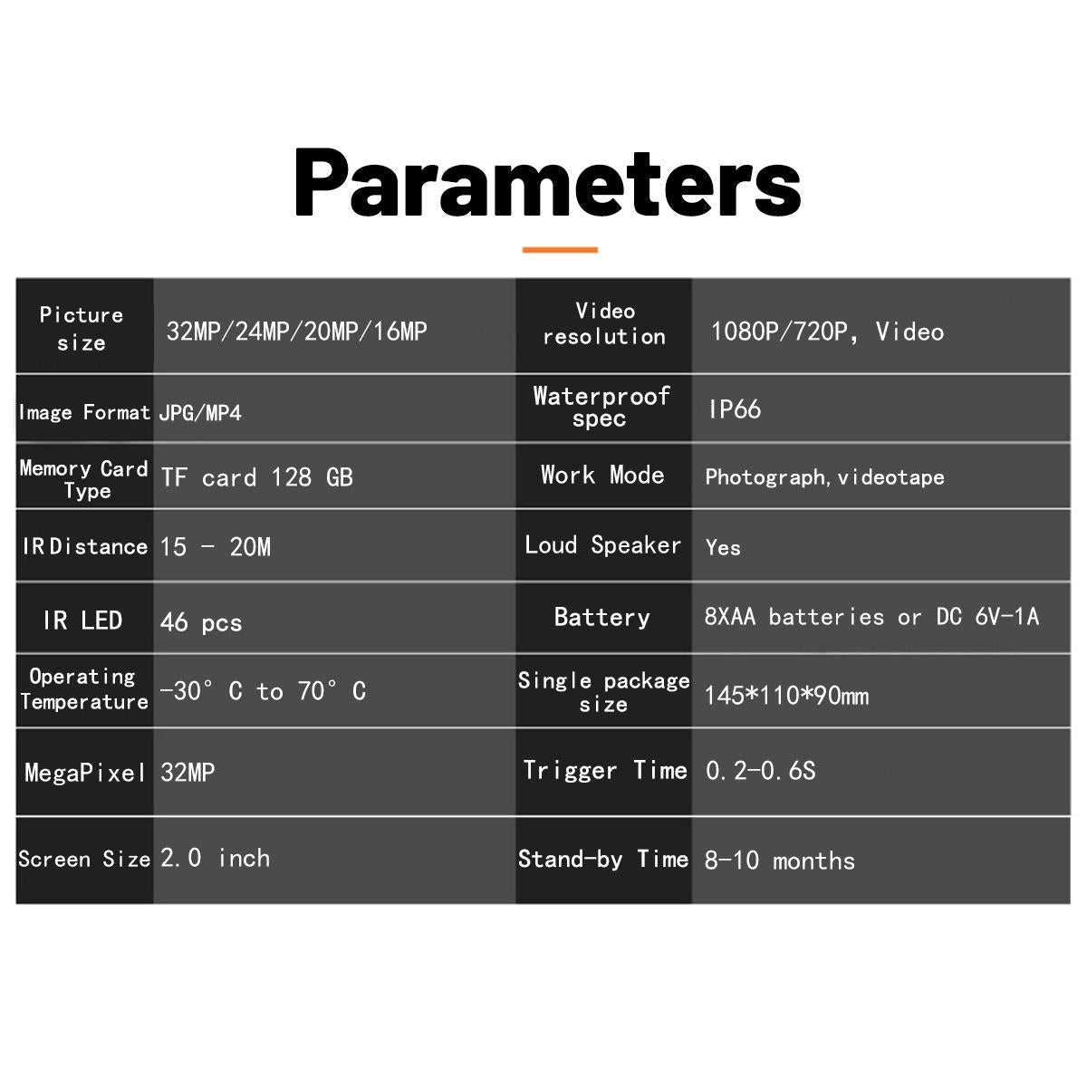 NNEIDS 1080P Wifi Infrared Night Vision Hunting Camera With 2 Lcd Screen