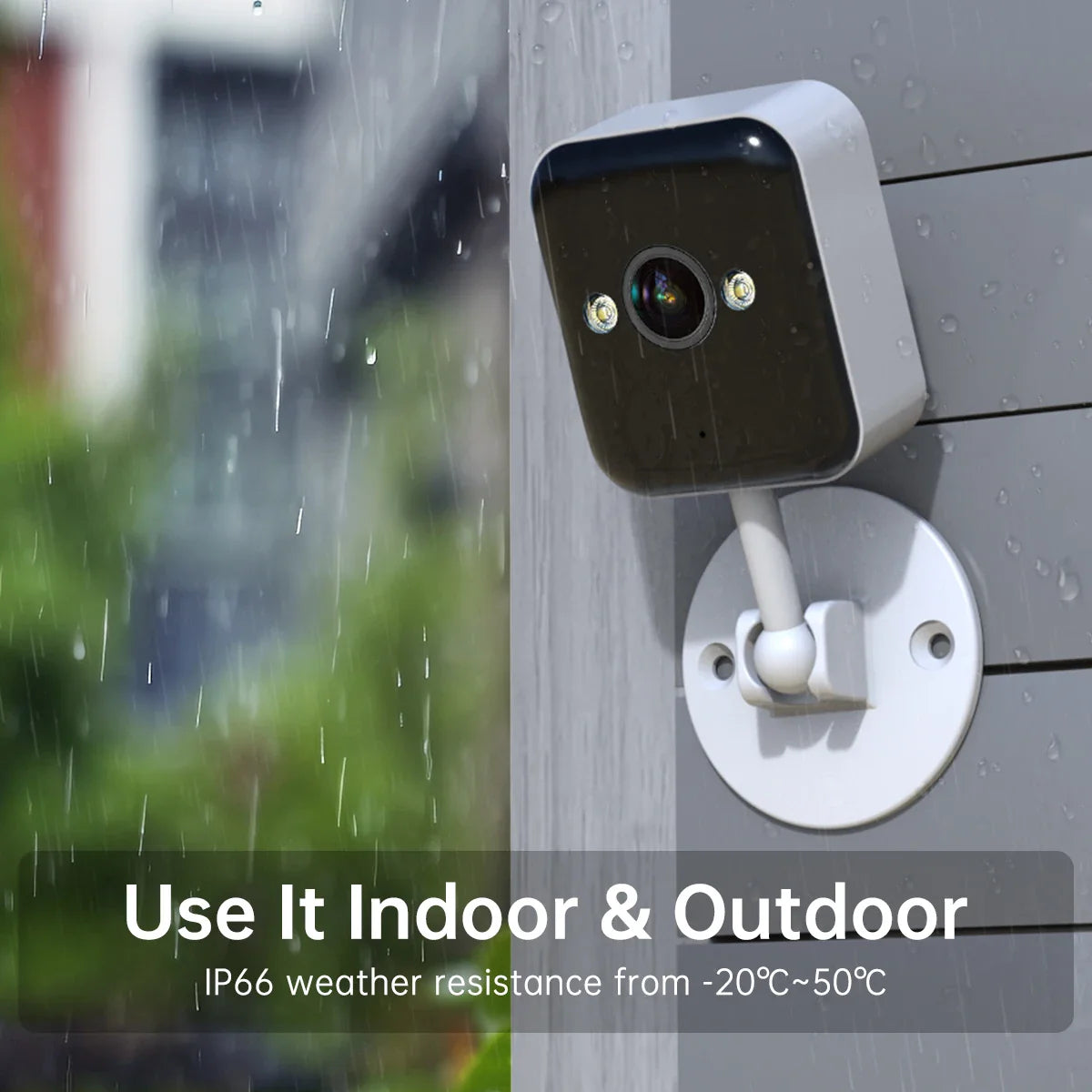 NNEOBA 1080P Wifi Outdoor Security Camera with 5x Zoom