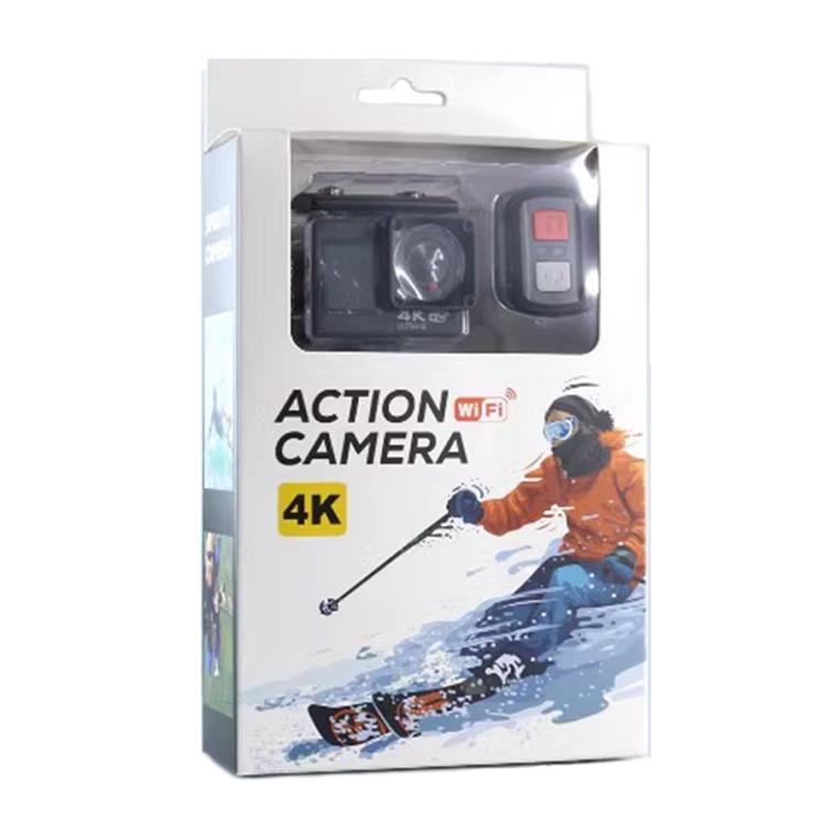 NNEIDS Outdoor Waterproof Dual Screen Wifi Sports Camera With Anti-Shake Hd Video