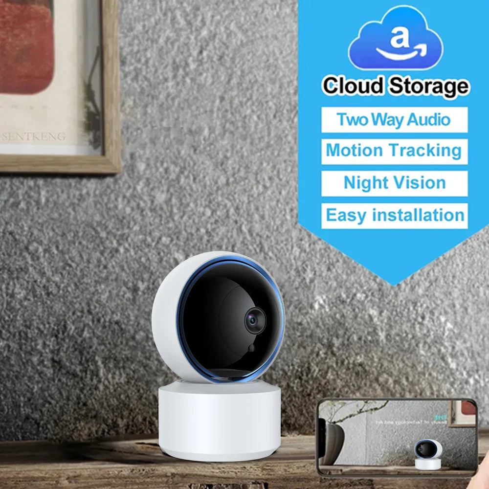 NNEOBA Wifi Baby Monitor Camera with Night Vision (1080P)