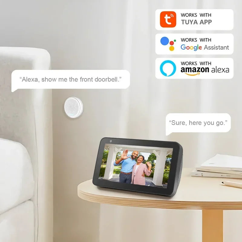 2.4GHz WiFi 1080P Smart Doorbell Camera