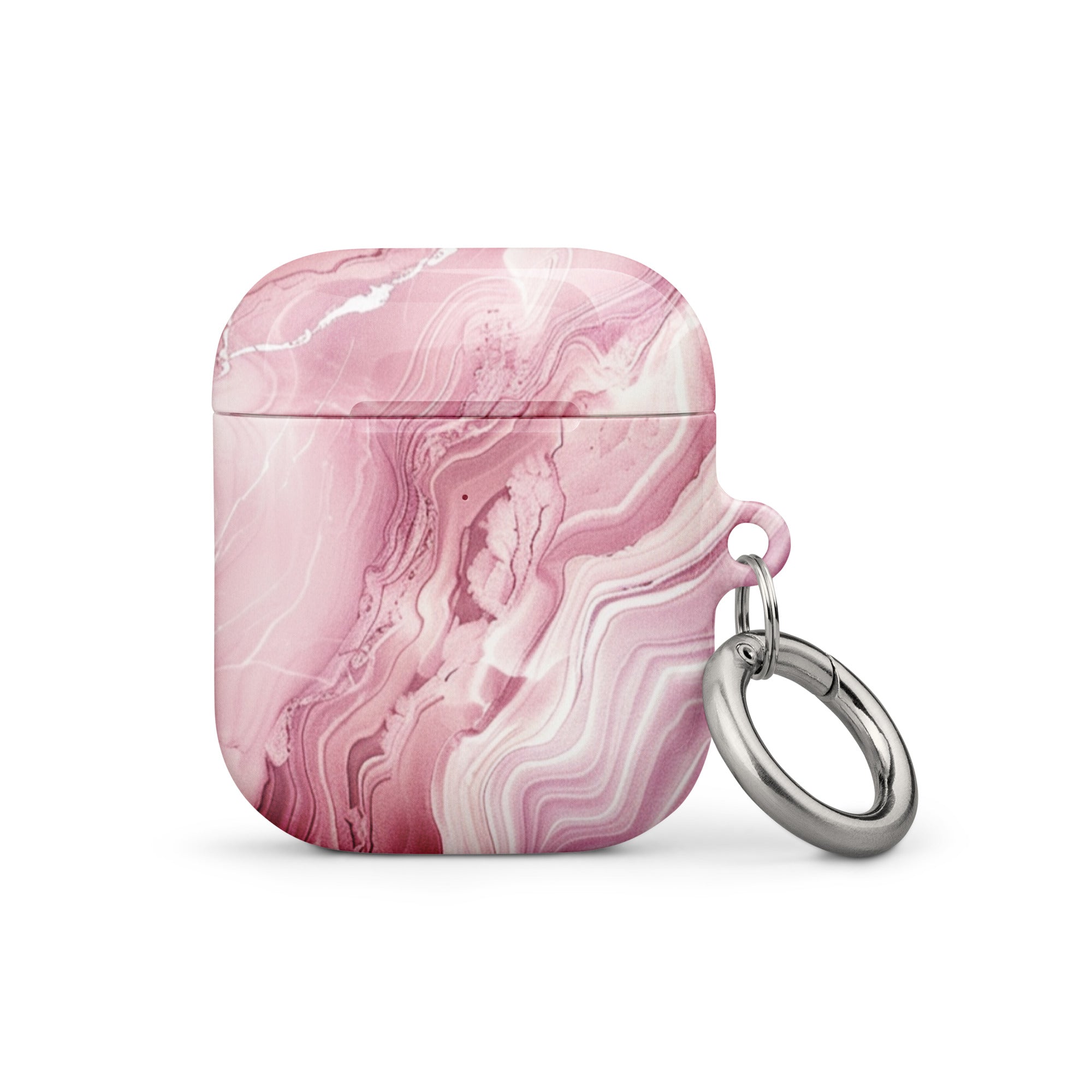 Pink Marble AirPods case-4