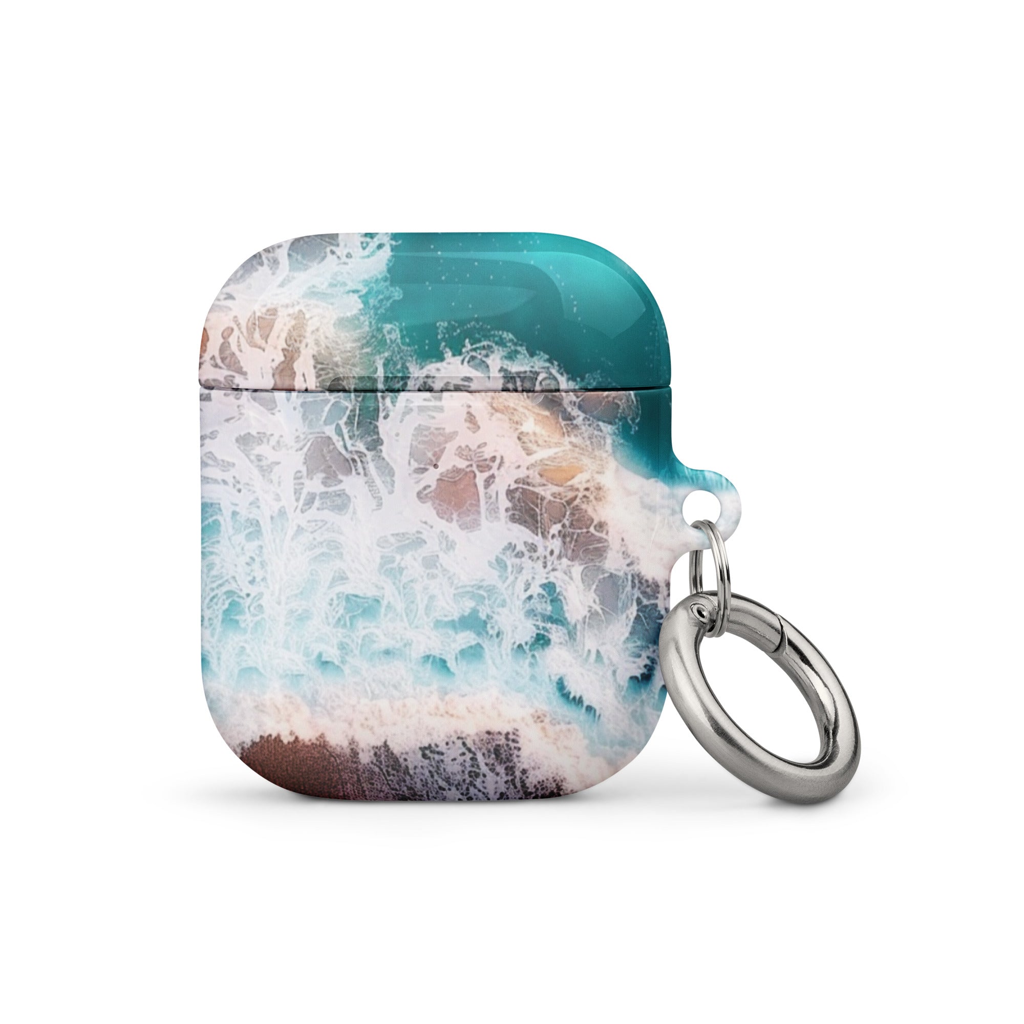 Aerial Beach  AirPods Case-4