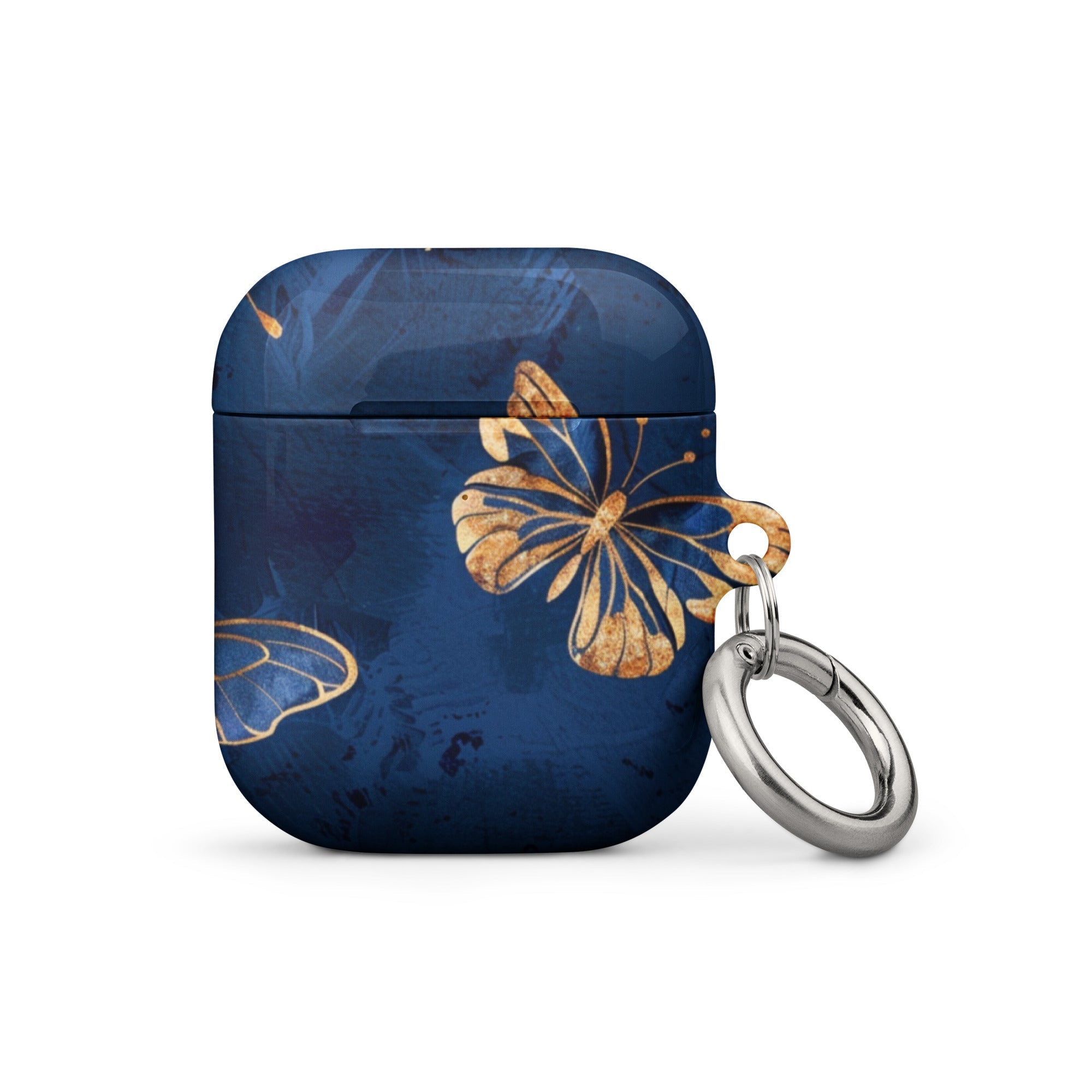 Blue Butterfly  AirPods Case-4