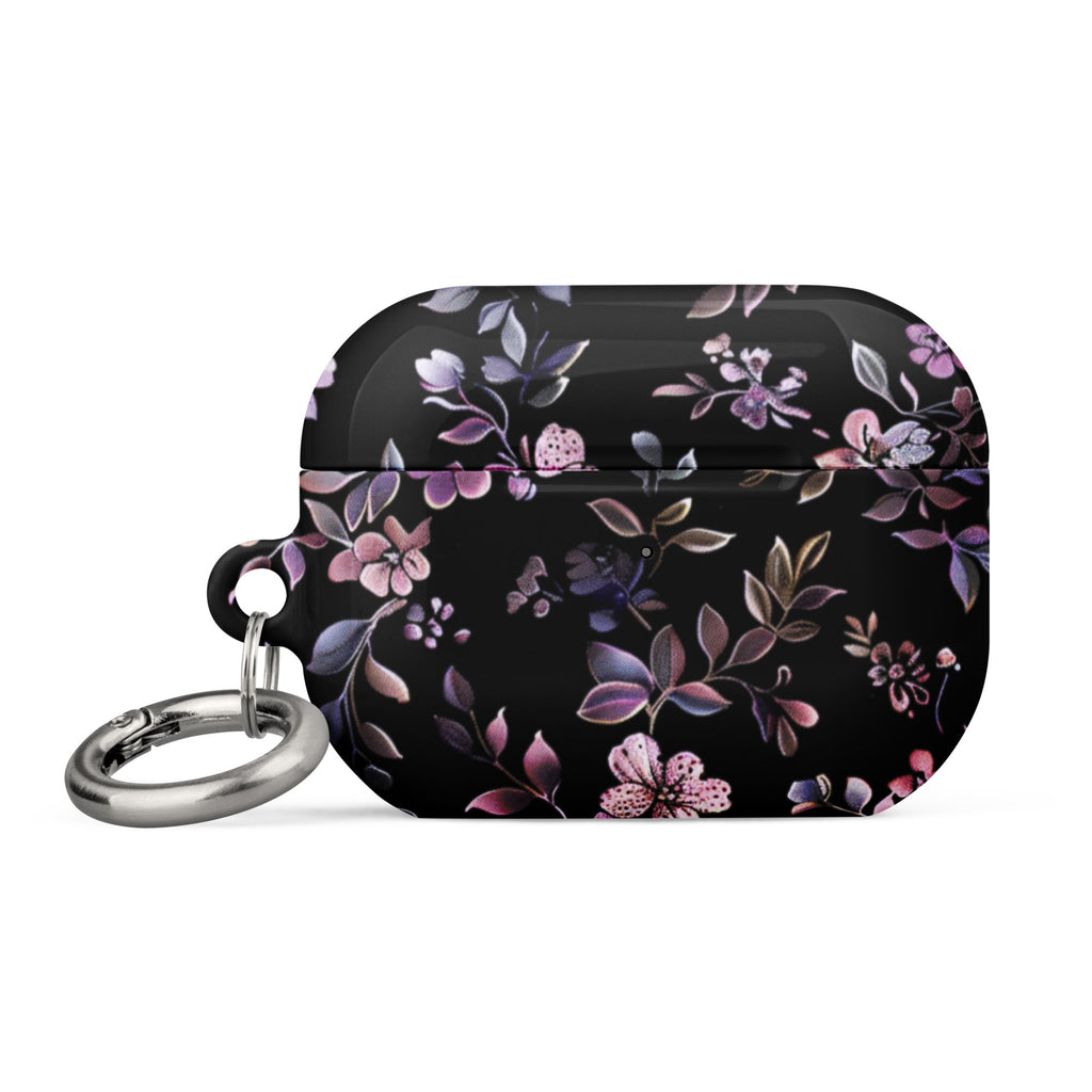 Black Floral Case for AirPods-6
