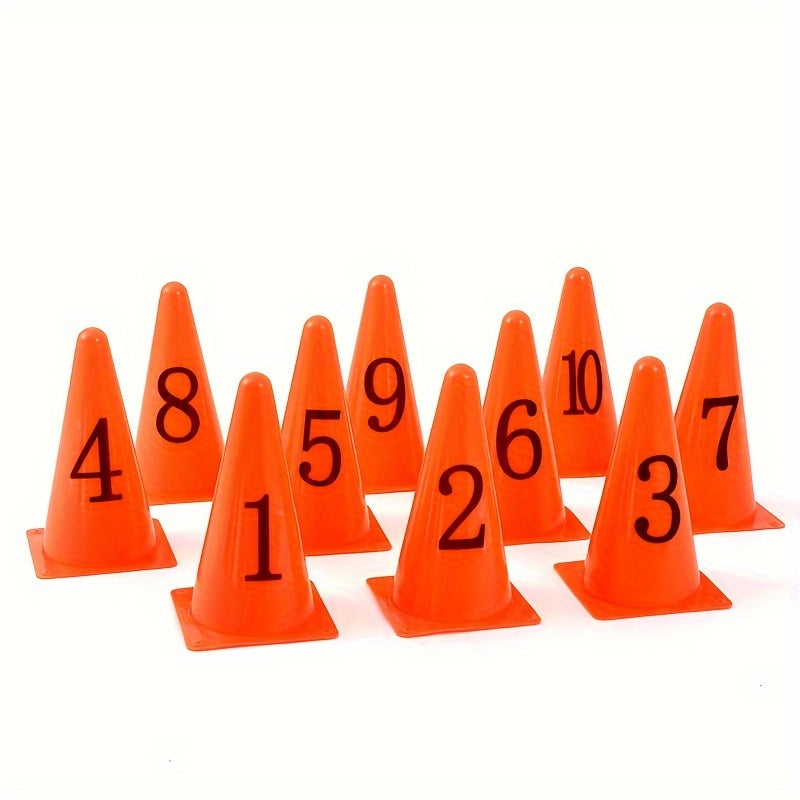 1-10 Number Training Cones Set with Bag-0