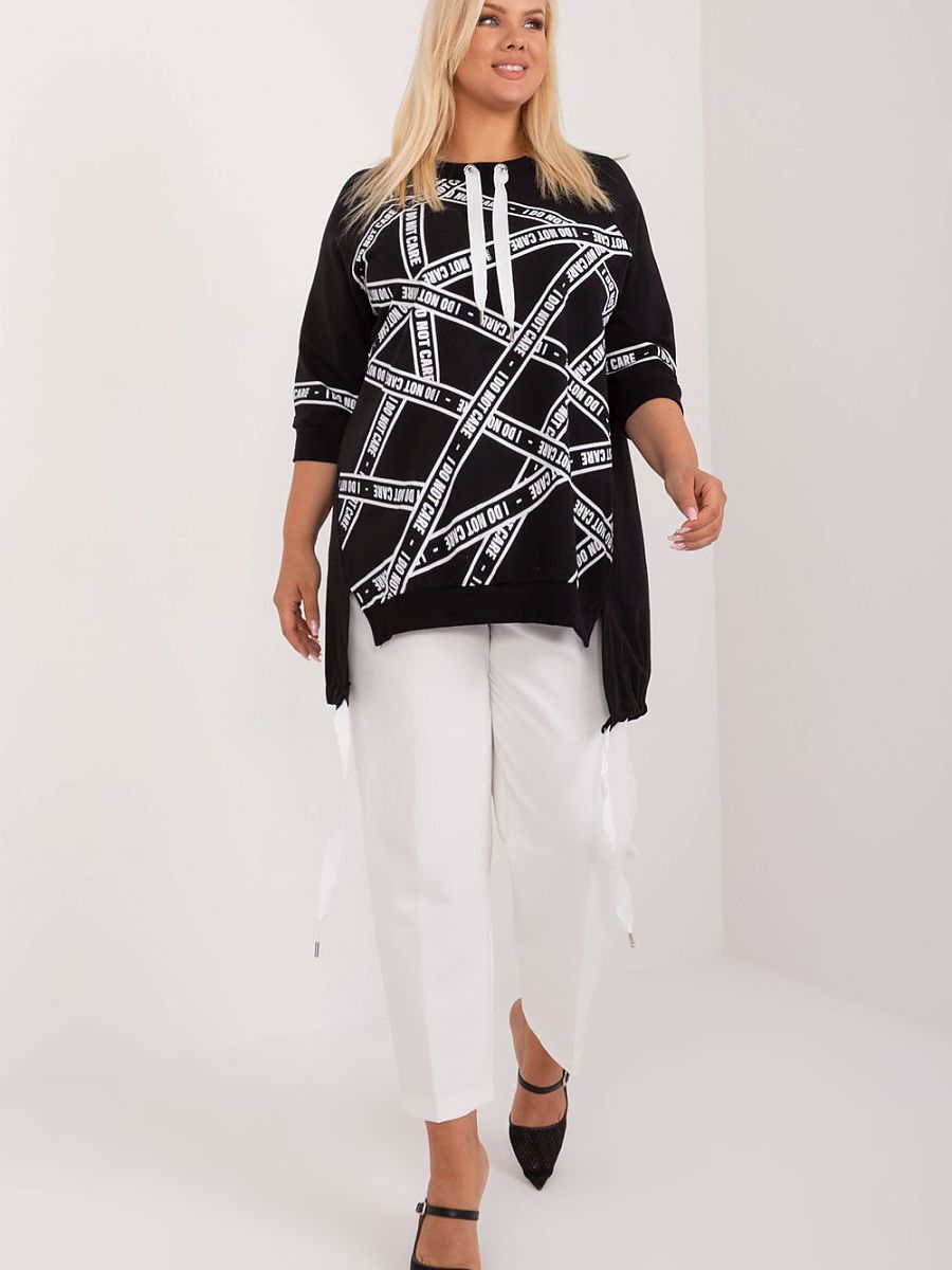 Plus size blouse model 201845 Relevance