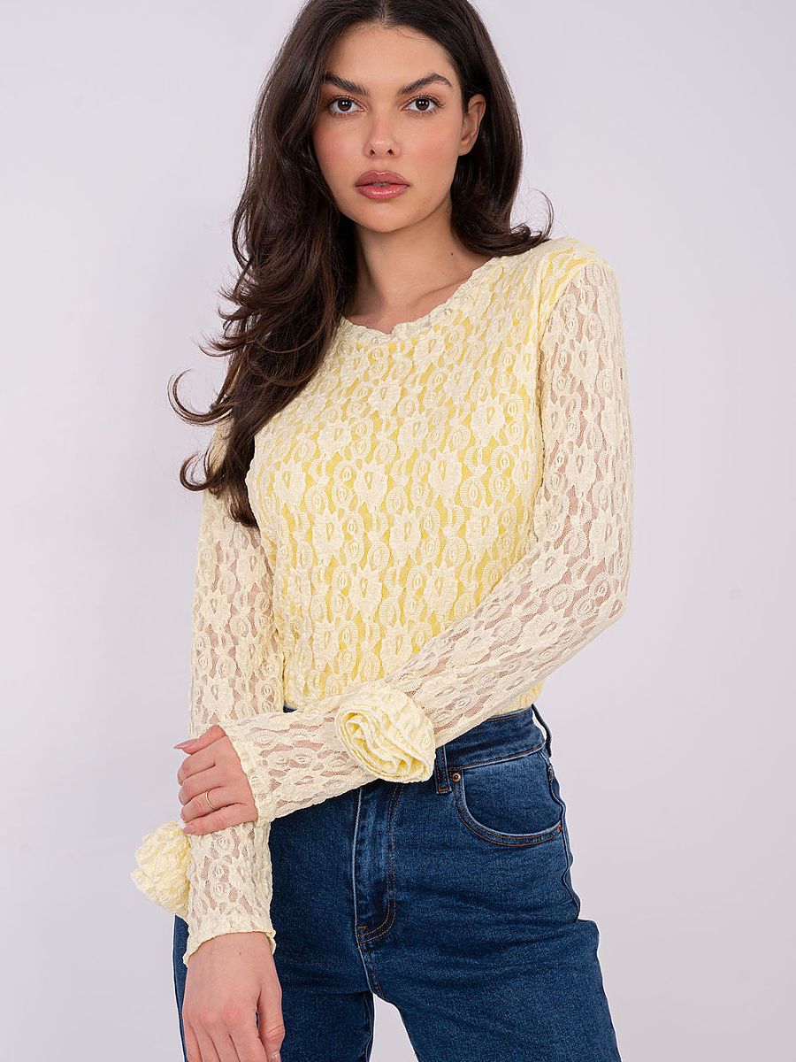 Lace blouse model 222453 Italy Moda