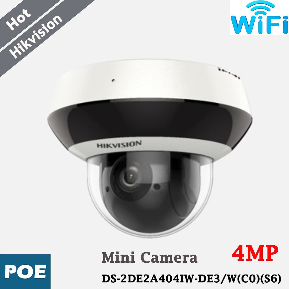 Hikvision 2-inch 4MP 4x Zoom WiFi Camera IR Mini PT Dome Security Camera