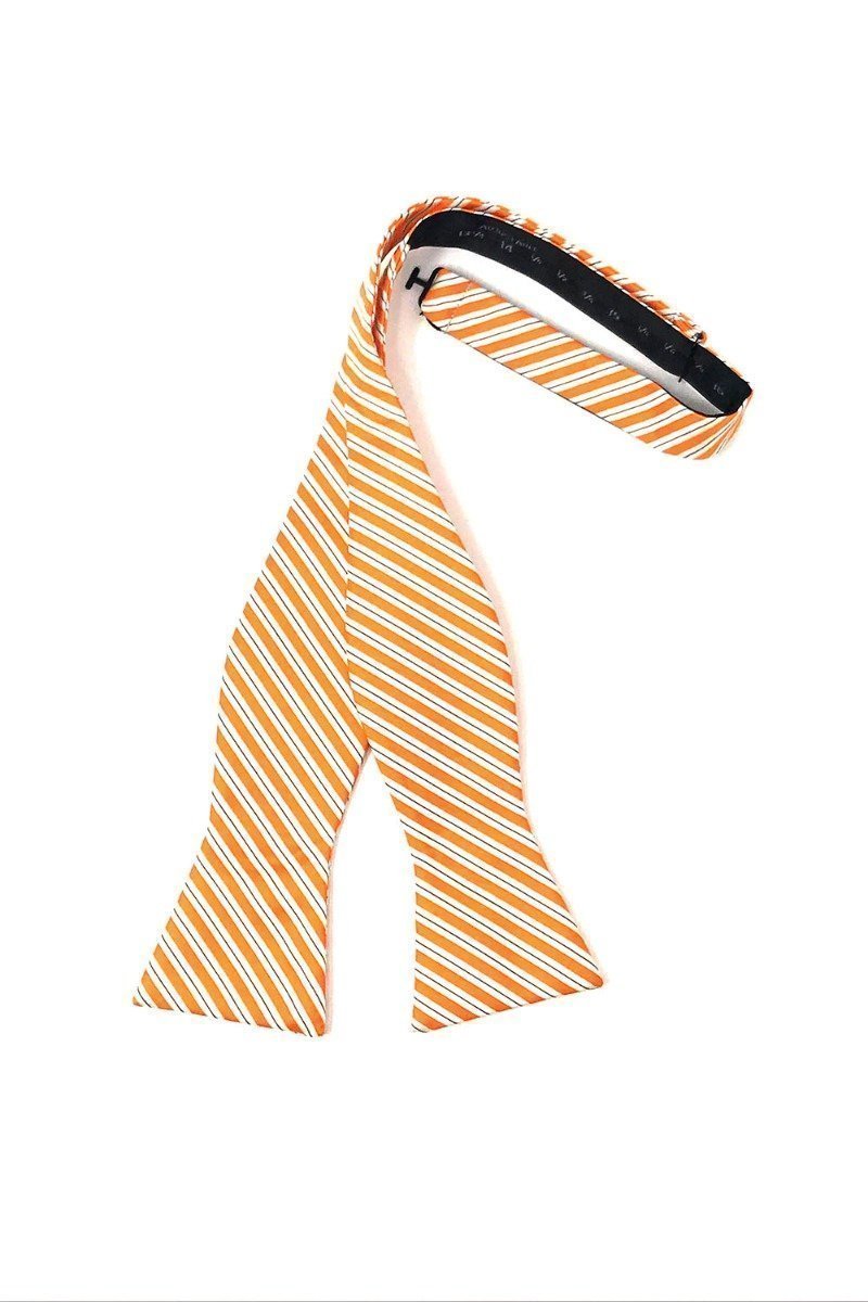 Newton Stripe Bow Tie Self Tie